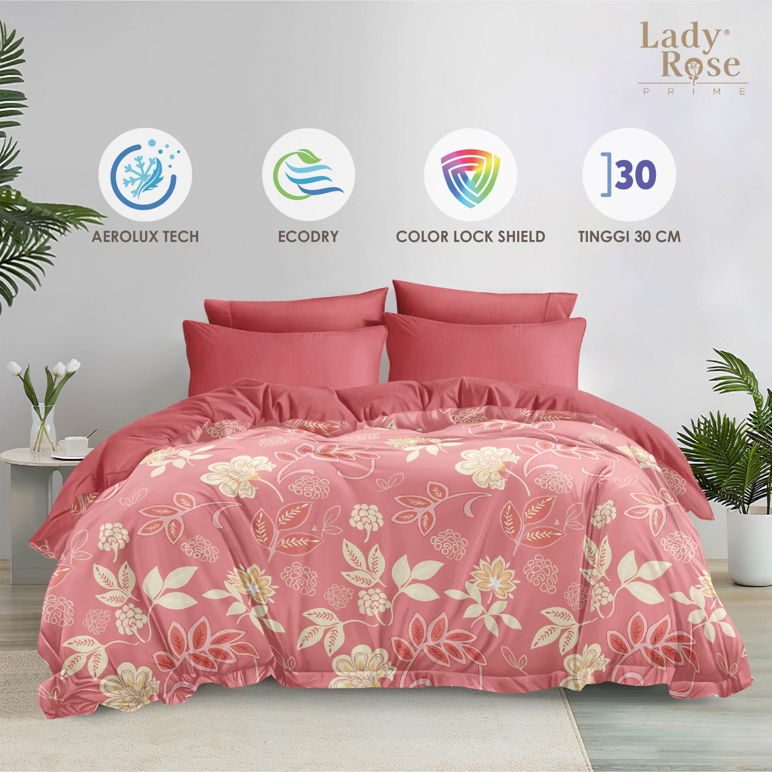 Lady Rose Prime - Bed Cover Aquila