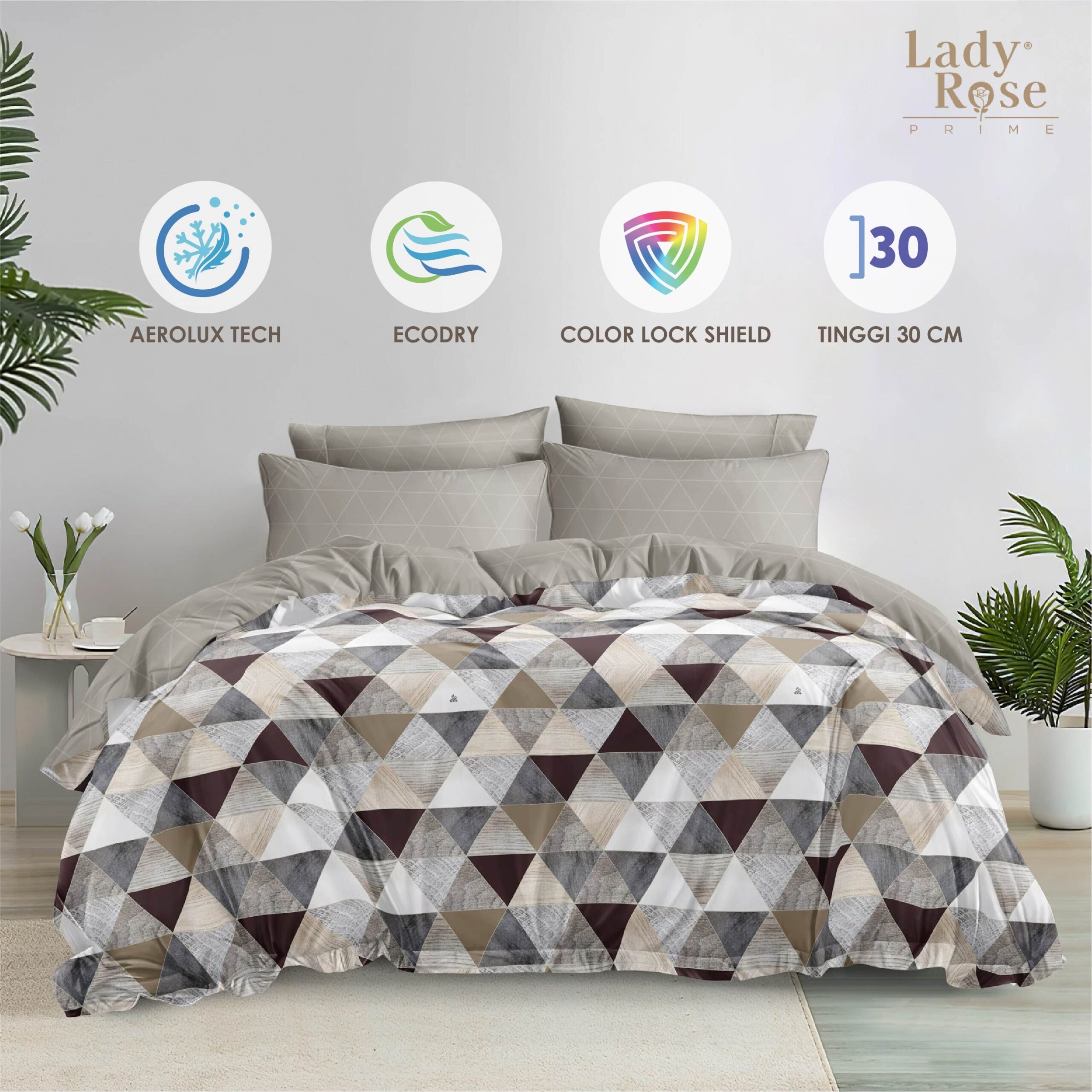 Lady Rose Prime - Bed Cover Castor