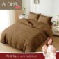Aloha Max - Bed Cover Coffee Emboss