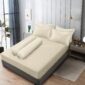 Vallery Quincy - Sprei Emboss Cream