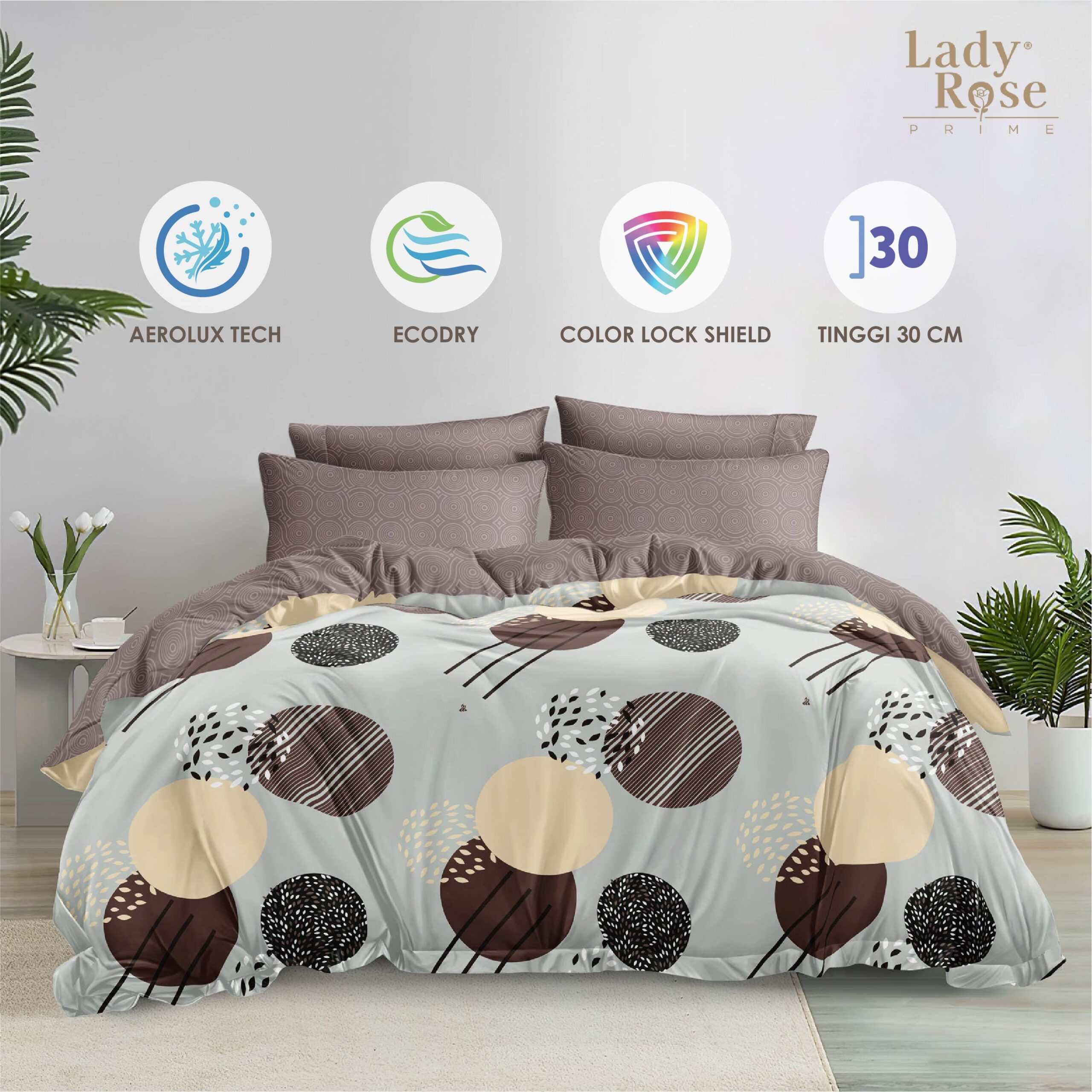 Lady Rose Prime - Bed Cover Duskin