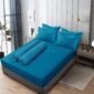 Vallery Quincy - Sprei Emboss Diva Blue