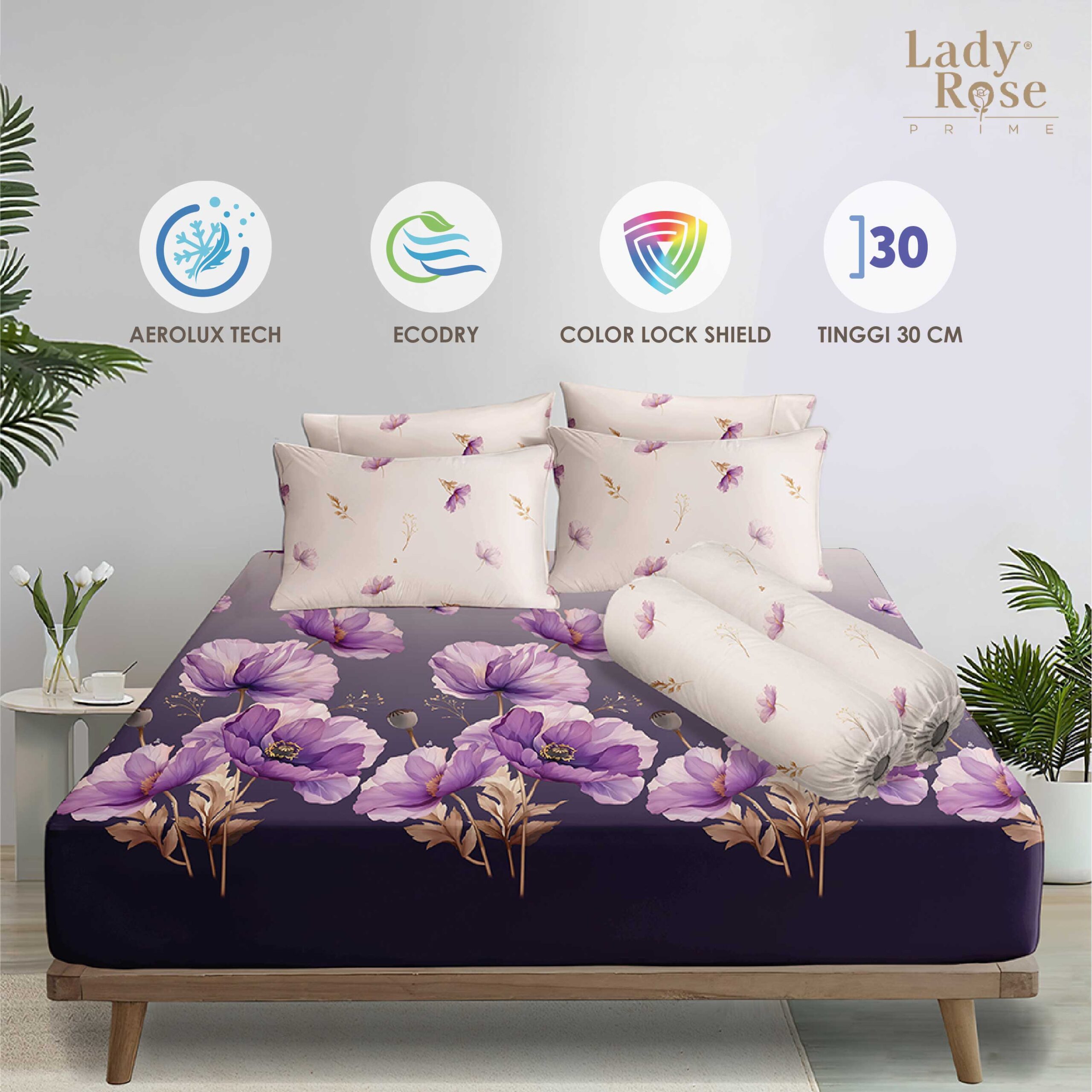 Lady Rose Prime - Sprei Giana