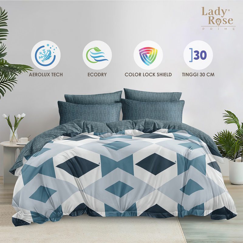 Lady Rose Prime - Bed Cover Granite