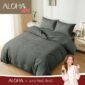 Aloha Max - Bed Cover Grey Emboss