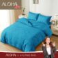 Aloha Max - Bed Cover Hawaian Blue Emboss