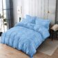 Vallery Quincy - Bed Cover Emboss Light Blue