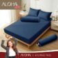 Aloha Max - Sprei Navy Emboss