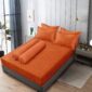 Vallery Quincy - Sprei Emboss Orange