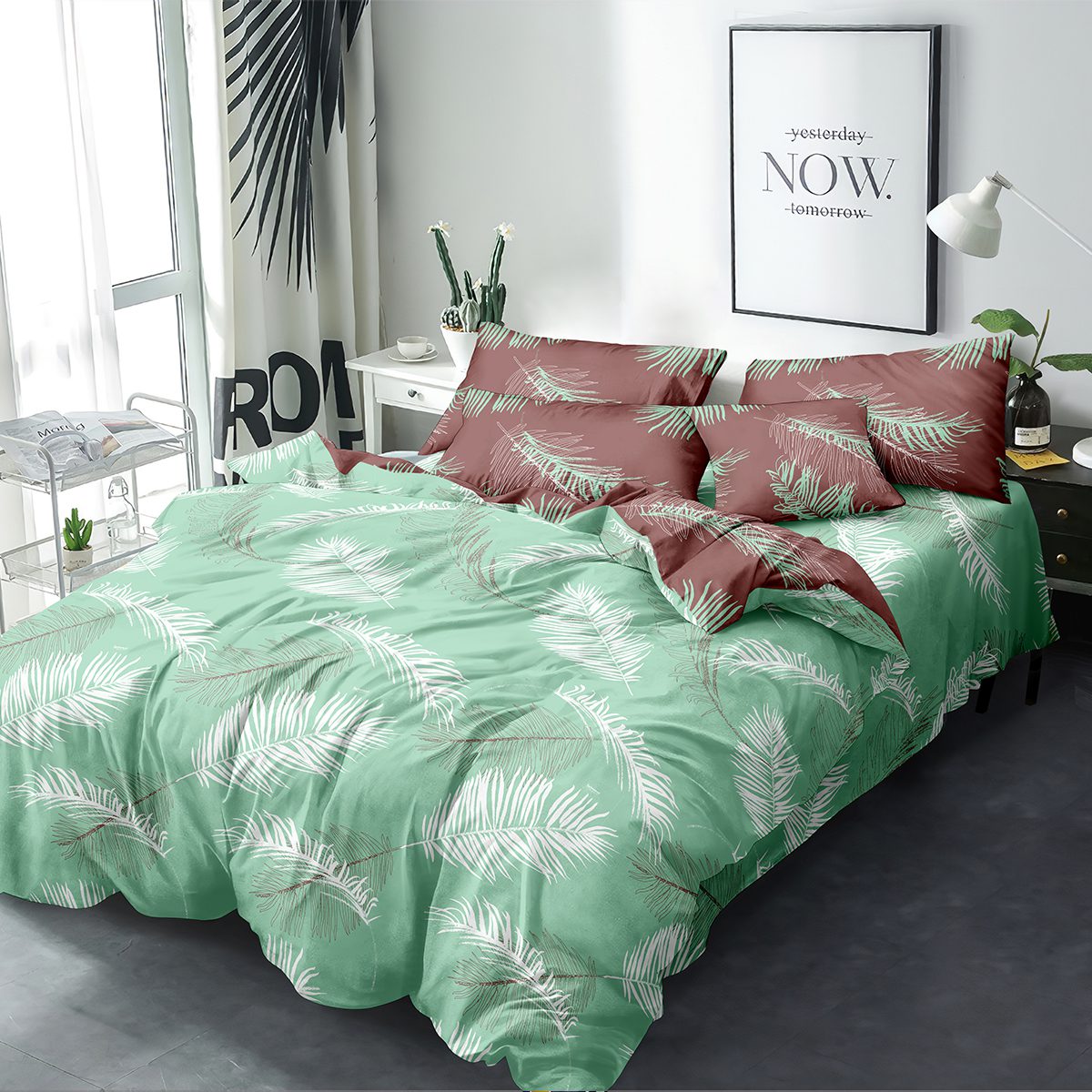 Internal - Bed Cover Palm