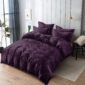 Vallery Quincy - Bed Cover Emboss Purple