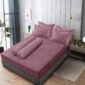 Vallery Quincy - Sprei Emboss Violet