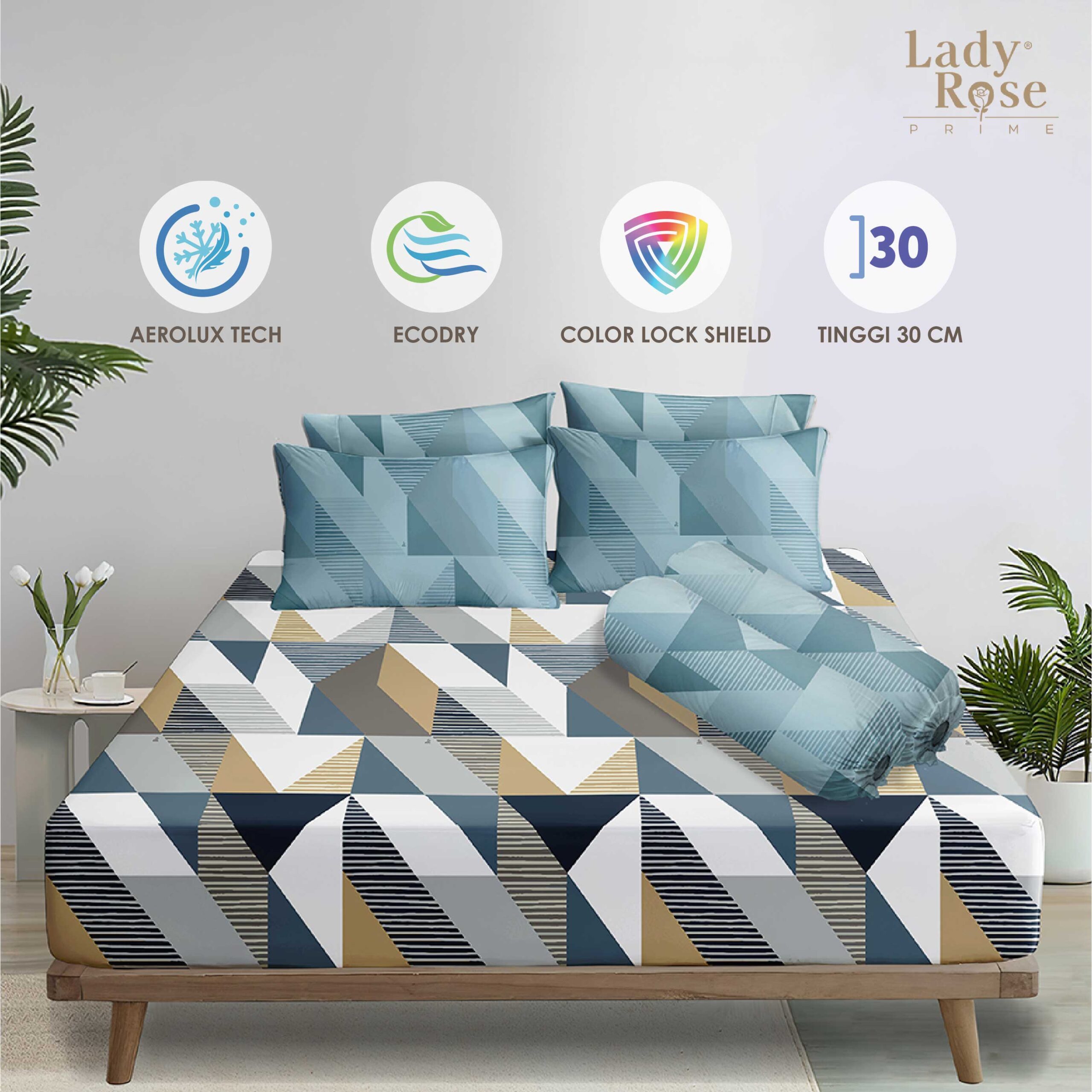 Lady Rose Prime - Sprei Wisteria